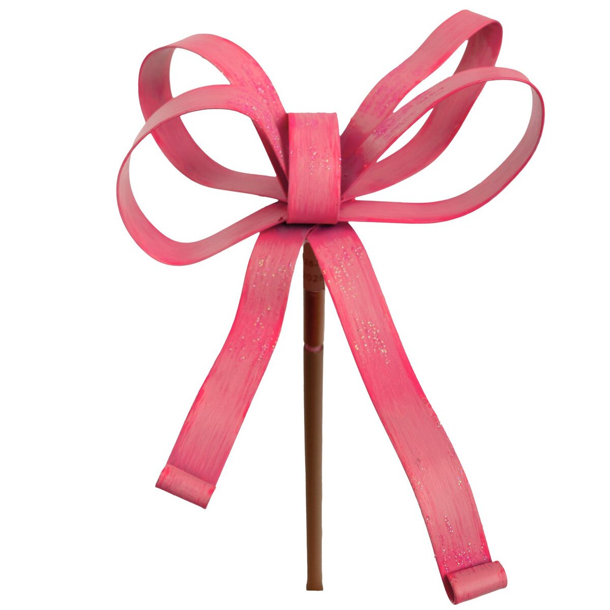 Pink Bow Finial