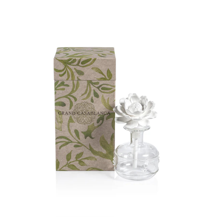 Magnolia Petals Grand Casablanca Porcelain Diffuser