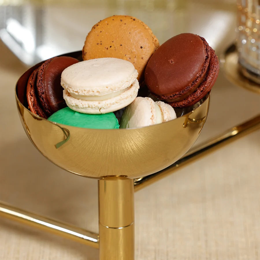 Swivel Condiment Set - Polished Gold