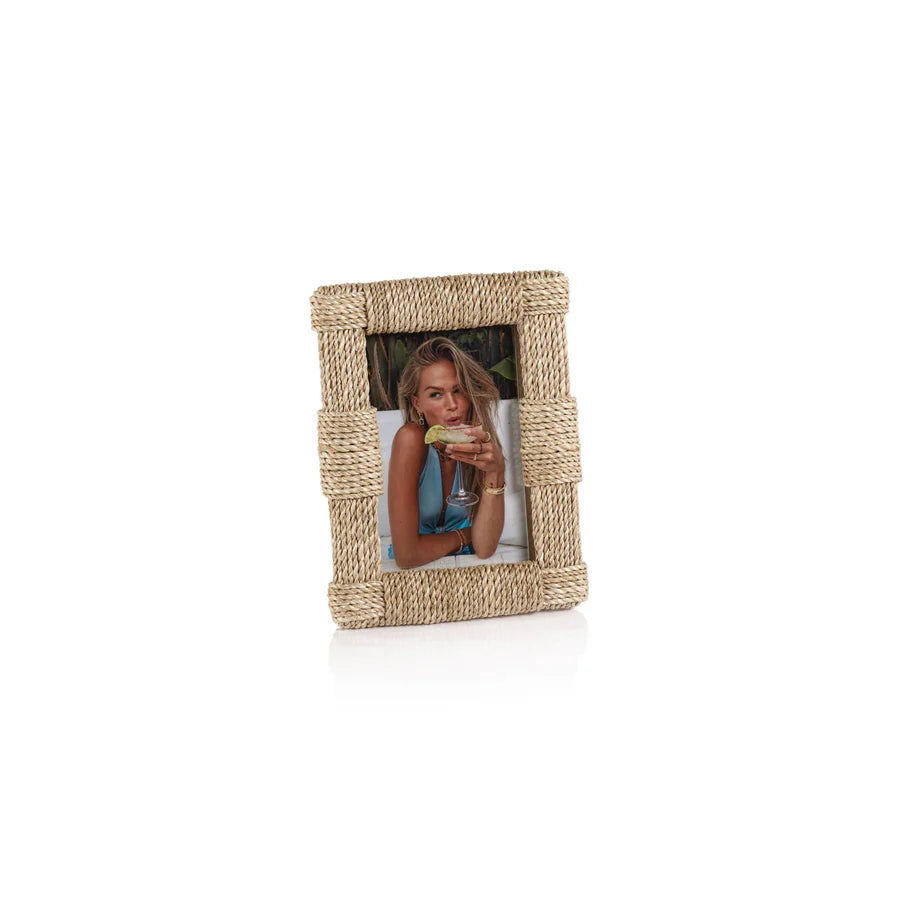 Abaca Rope Photo Frame - 4x6