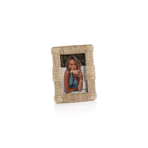 Abaca Rope Photo Frame - 4x6