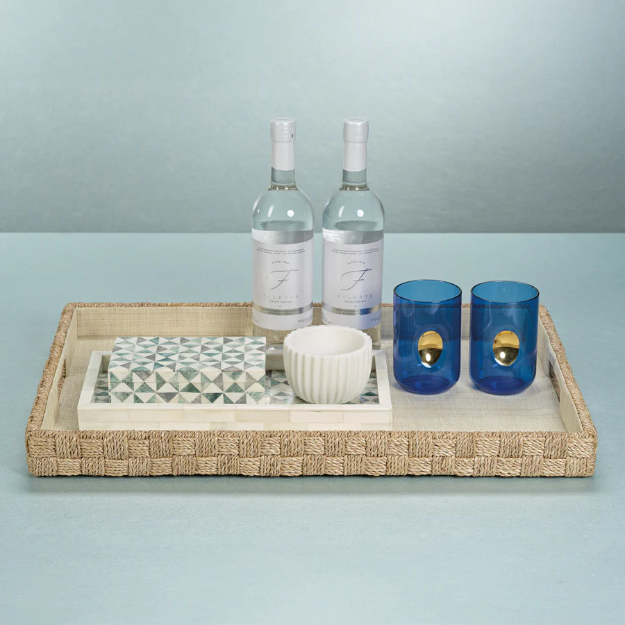 Abaca Rope Serving Tray - Large