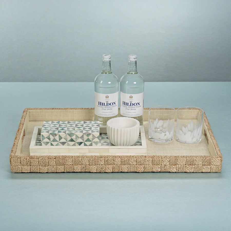 Abaca Rope Serving Tray - Large