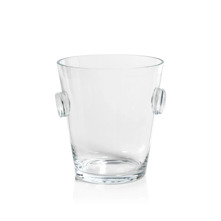 La Serena Beveled Glass Ice Bucket / Cooler - Small