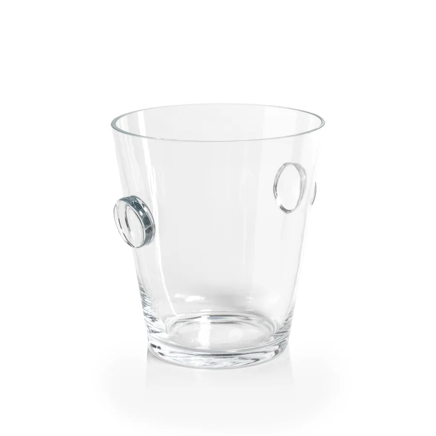 La Serena Beveled Glass Ice Bucket / Cooler - Small