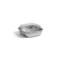 St. Moritz Pewter and Glass Single Condiment Set