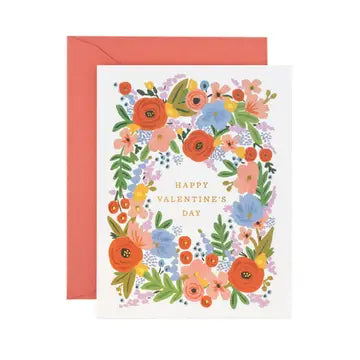 Floral Valentine's Day Card