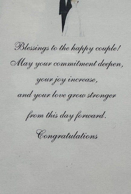 Congratulations Wedding Card