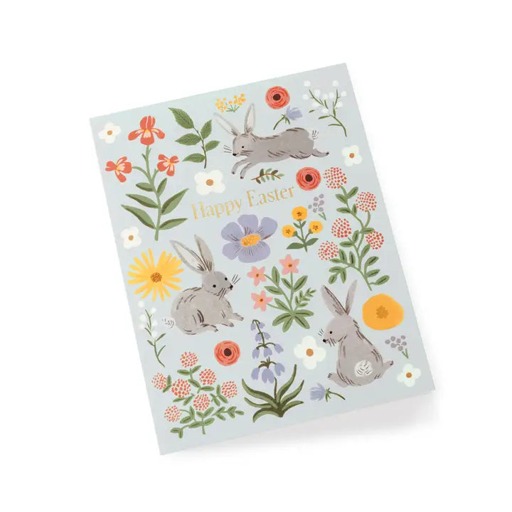 Easter Bunny Fields Card