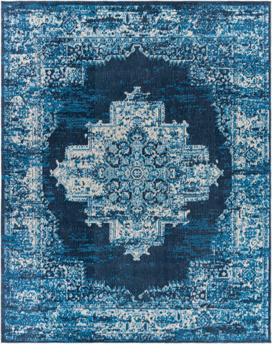 Blue Amsterdam Handmade Rug 8x10
