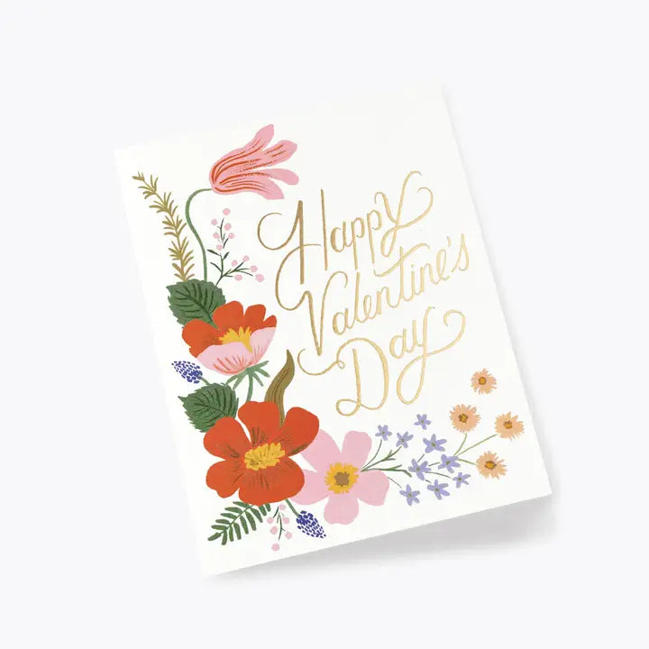 Strawberry Garden Valentine Card
