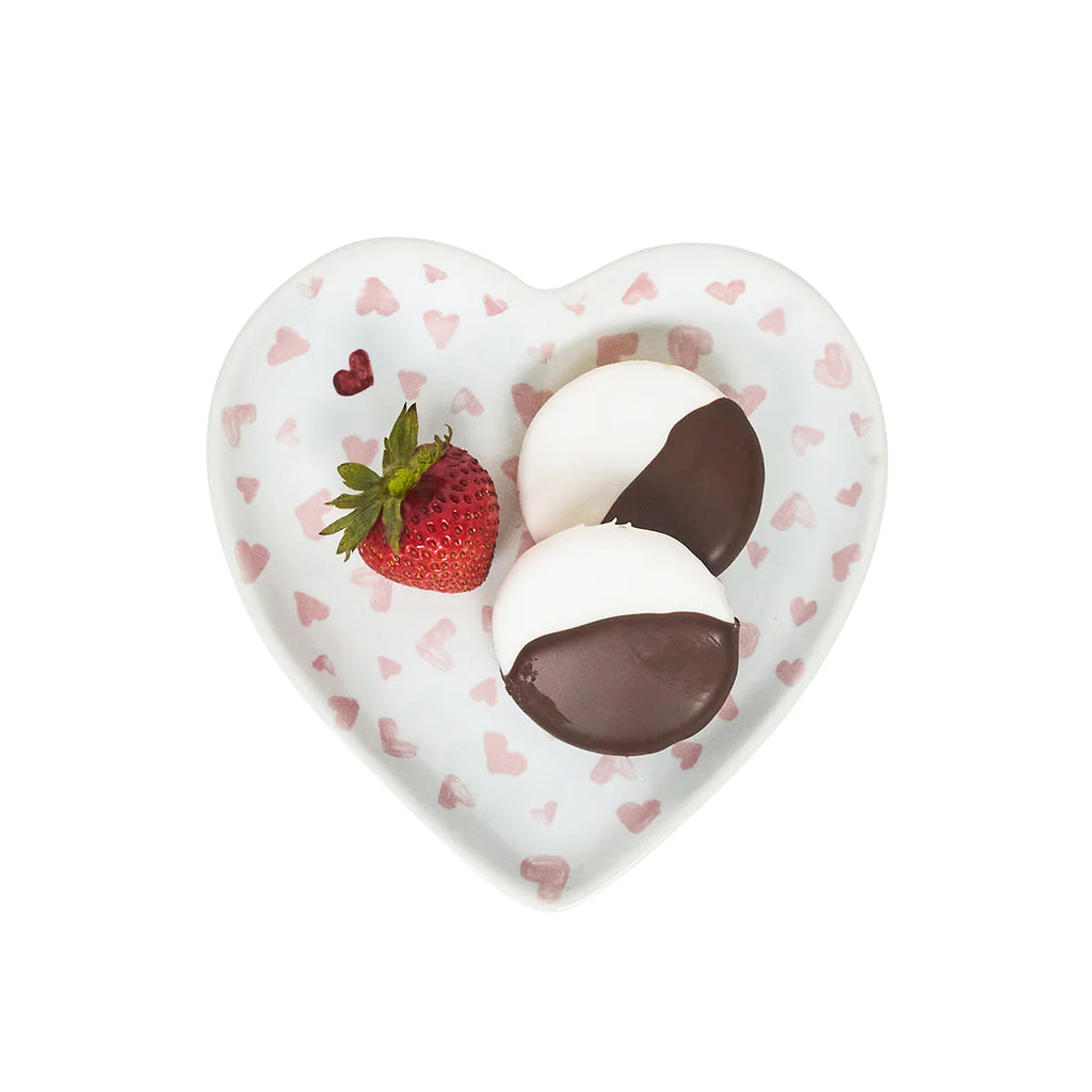 Love You More  7" Heart Tray - Pink