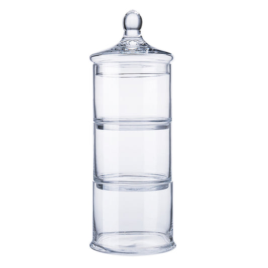 Glass Container 3 Tier 14.5"