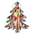 Multicolored Christmas Tree Door Hanger