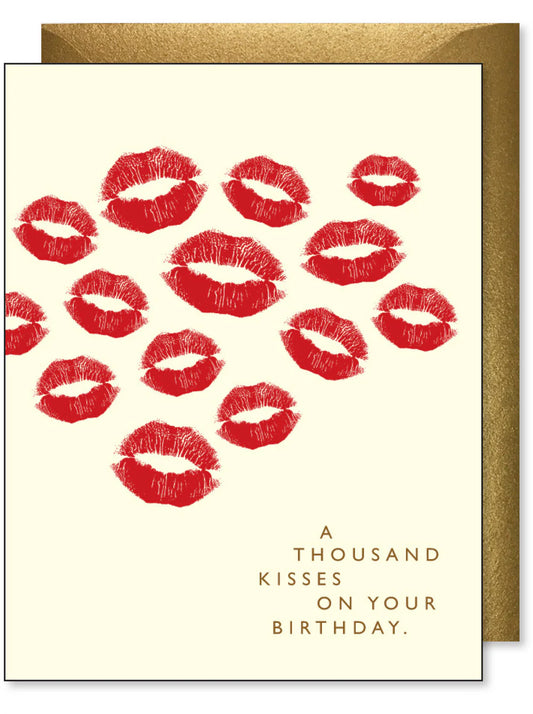 Birthday Kisses Card