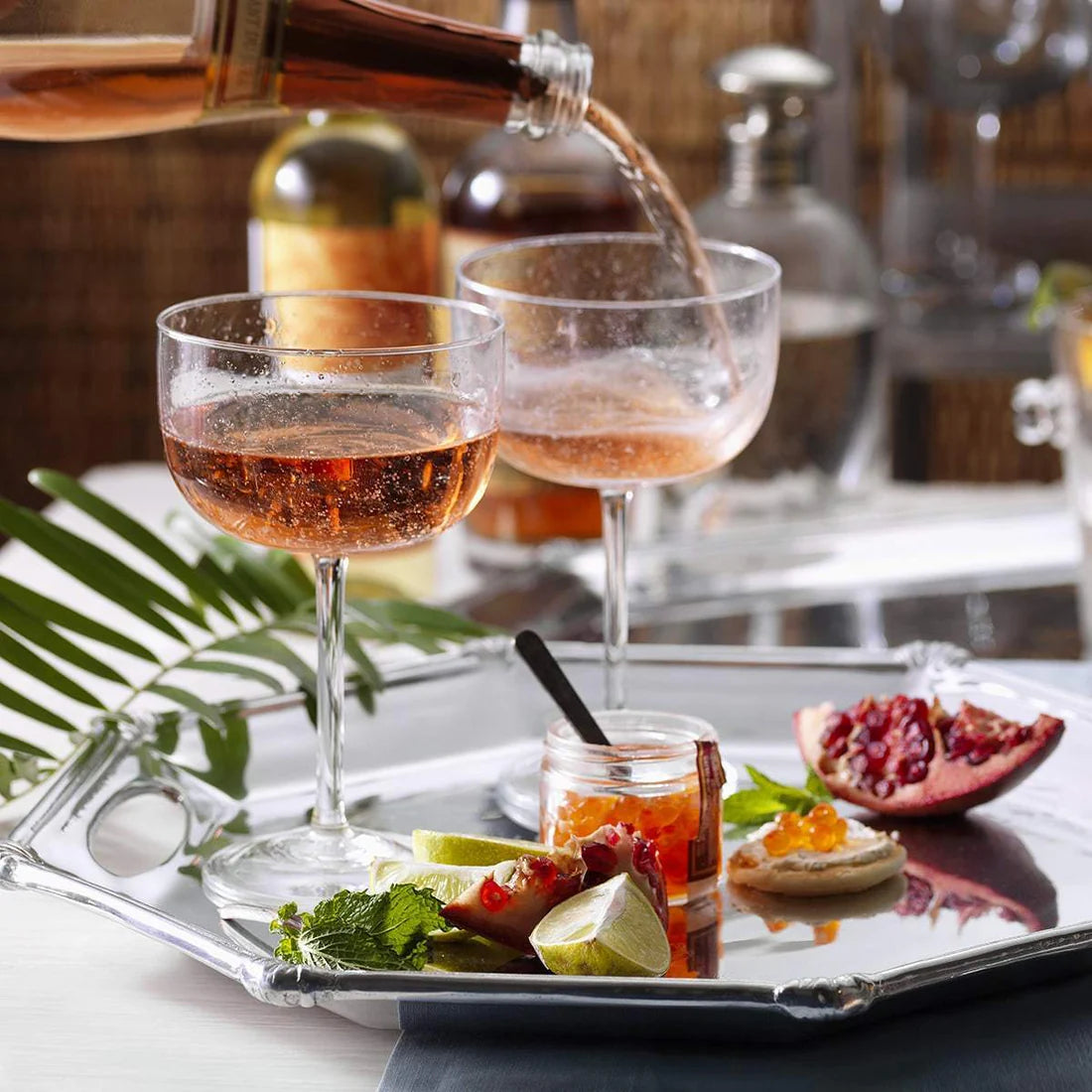 Bellini Clear Champagne Coupe