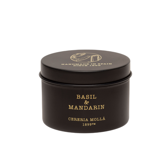 Basil & Mandarin Travel Tin Candle