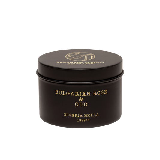 Bulgarian Rose & Oud Travel Tin Candle