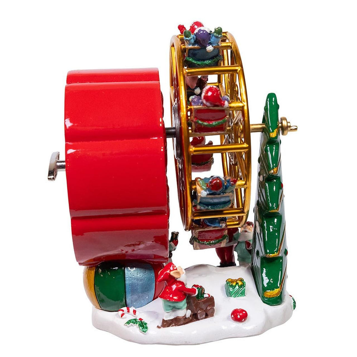 Wind-Up Musical Ferris Wheel Table Piece