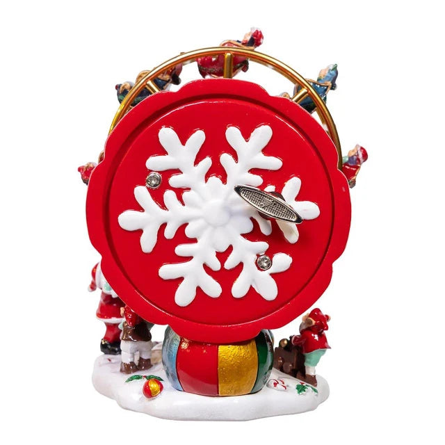 Wind-Up Musical Ferris Wheel Table Piece