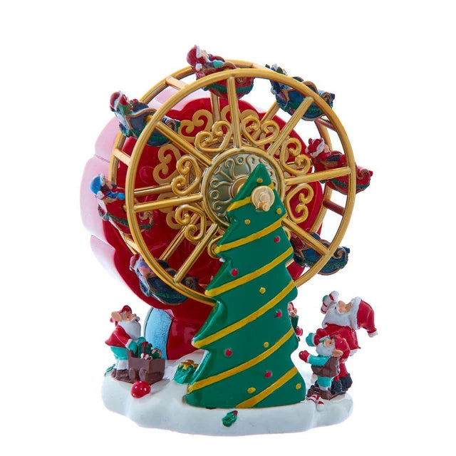 Wind-Up Musical Ferris Wheel Table Piece