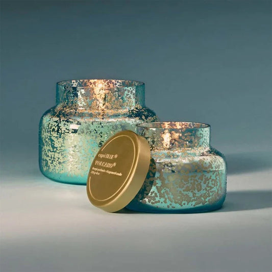 Aqua Opaline Volcano Candle - 19oz.