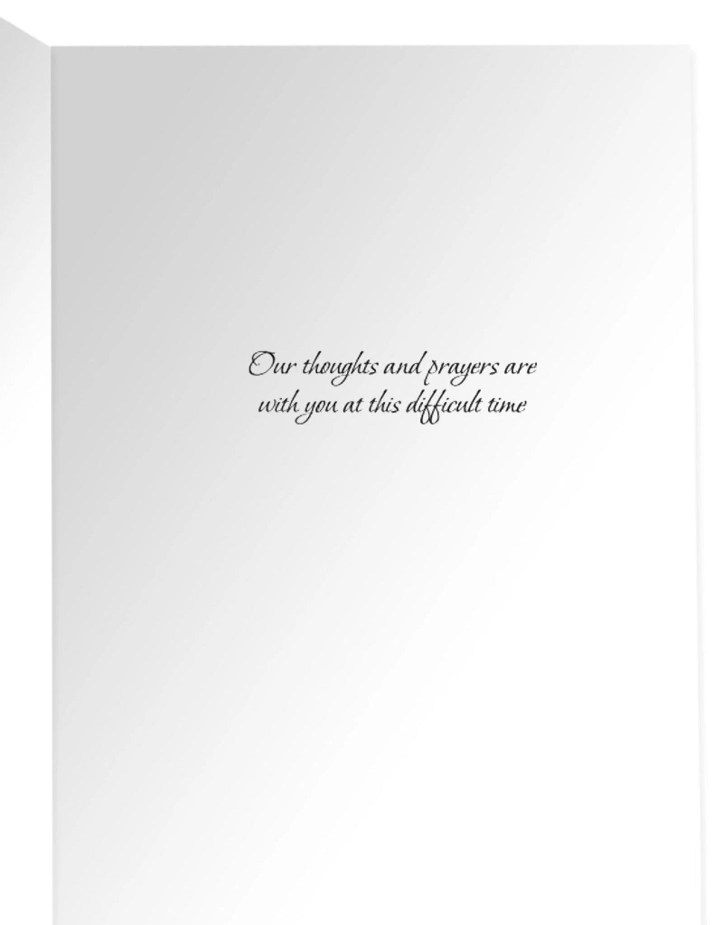 Sympathy Card Bamboo Leaves