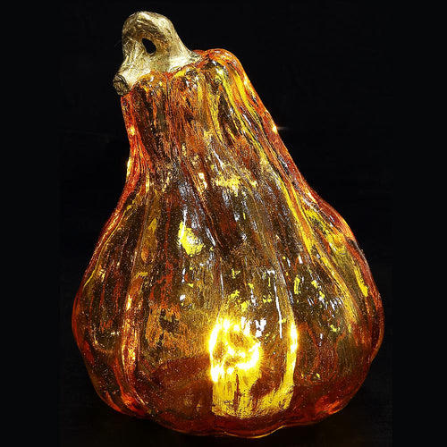 Battery Operated Pumpkin Orange