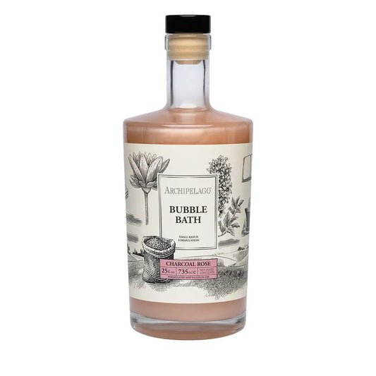 Charcoal Rose 25 oz. Luxury Bubble Bath