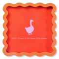 Silly Goose Lacquer Tray