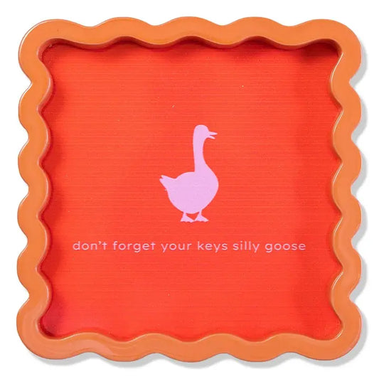 Silly Goose Lacquer Tray