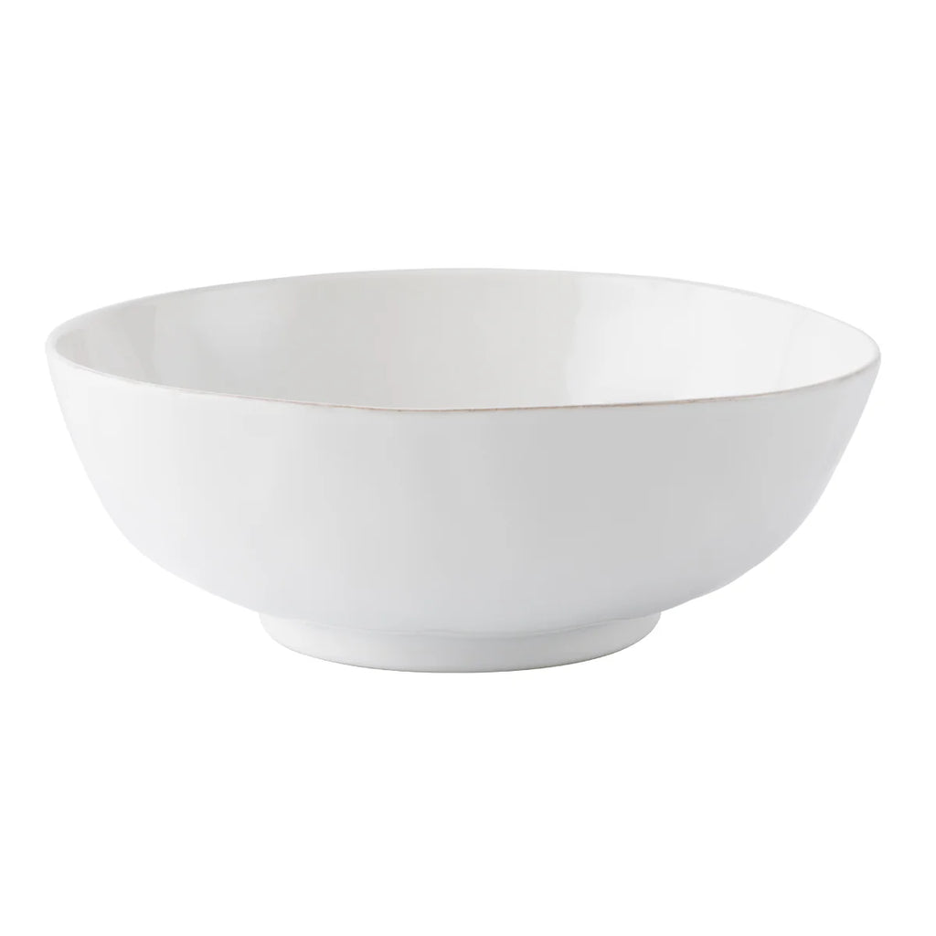 10" Serving Bowl - Whitewash