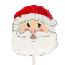 Santa Head Finial