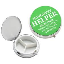 Pill Case Hangover Helper