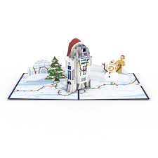 Festive R2-D2™ 3D card
