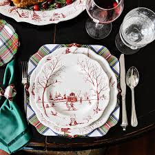 Country Estate Winter Frolic Dessert/Salad Plate