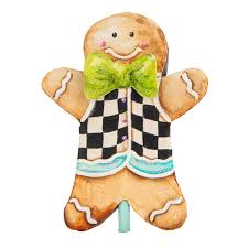 Gingerbread Boy Finial