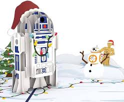Festive R2-D2™ 3D card