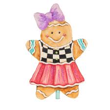 Gingerbread Girl Finial