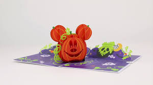 Disney's Mickey Mouse Happy Halloween Pop-Up Card