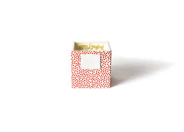 Red Small Dot Mini Nesting Cube