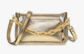 Gold Jessica Vegan Clear Crossbody