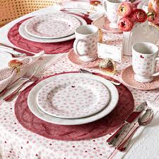 Love You More Dessert/Salad Plate Set of 4