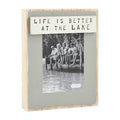 Life Is Better Lake Block Frame