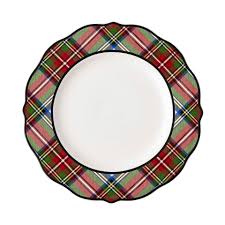 Stewart Tartan Dinner Plate