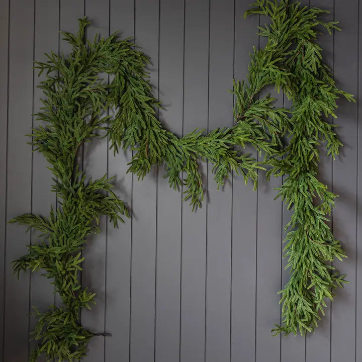 Norfolk Full Real Touch Garland - 15 ft