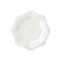 Scalloped Saucer - Whitewash