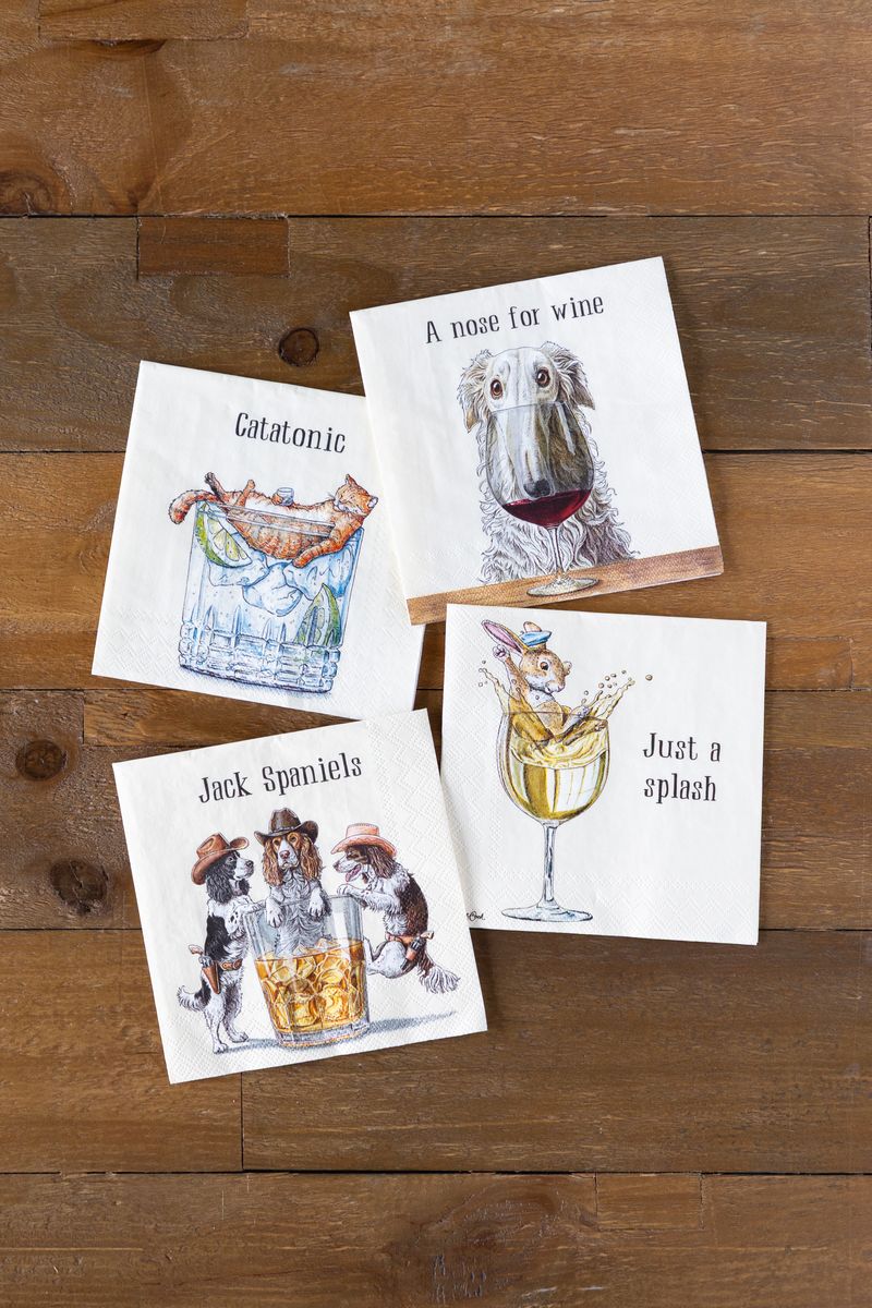 Just a Splash Cocktail Napkin