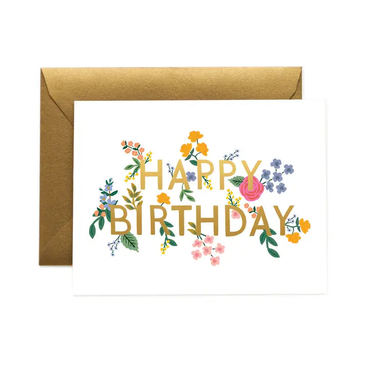 Wildwood Birthday Card