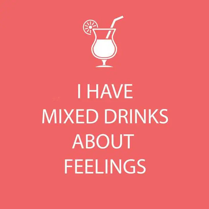 Mixed Drinks Napkin